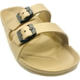 thumbnail image 1 of Naked Toes Men's Slide Two Buckle Sandal Adjustable Sandals, 1 of 7