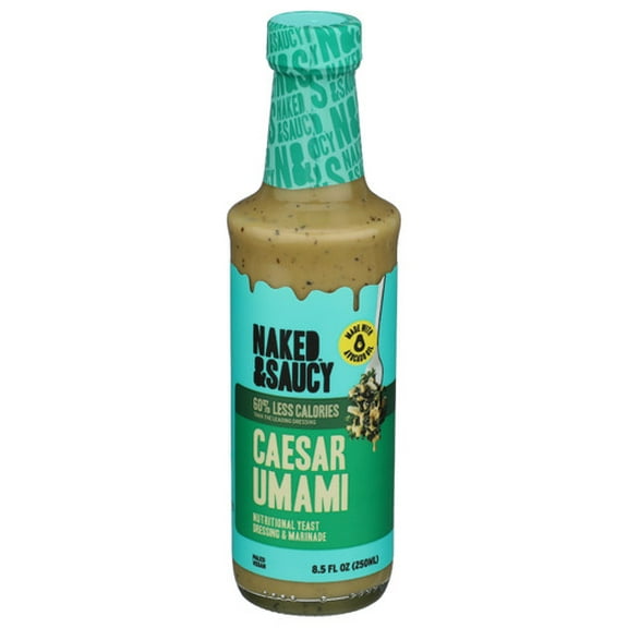 Naked and Saucy Caesar Nooch Dressing 8.5 fl oz (Pack of 6)