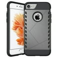 thumbnail image 1 of Nakedcellphone Case for iPhone 8 / iPhone 7, Tough Rugged Anti-Shock Cover - Matte Gray, 1 of 10