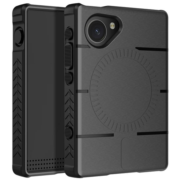 Nakedcellphone Flex Series for Light Phone III Case - Compatible with MagSafe - Matte Black