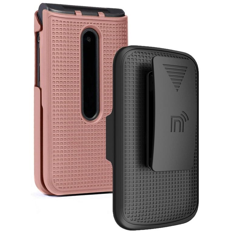 Nakedcellphone [Grid Texture] Snap-On Hard Case Cover with