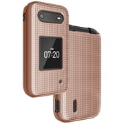 Nakedcellphone Slim Hard Shell Protector Cover Case for Nokia 2760 Flip Phone