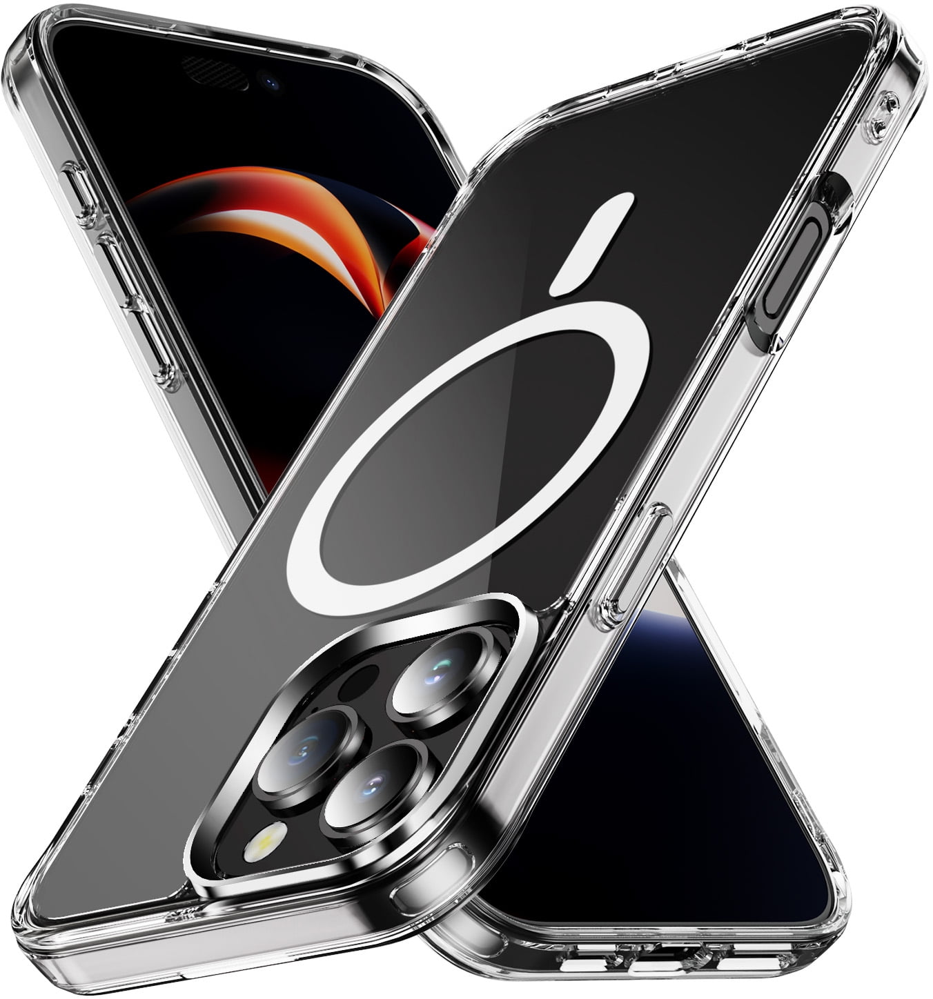 Nakedcellphone Transparent Series for Apple iPhone 16 Pro Phone