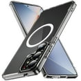 thumbnail image 1 of Nakedcellphone Transparent Series for Samsung Galaxy S25 Ultra 5G Phone Case, Clear Acrylic - Compatible with MagSafe, 1 of 10