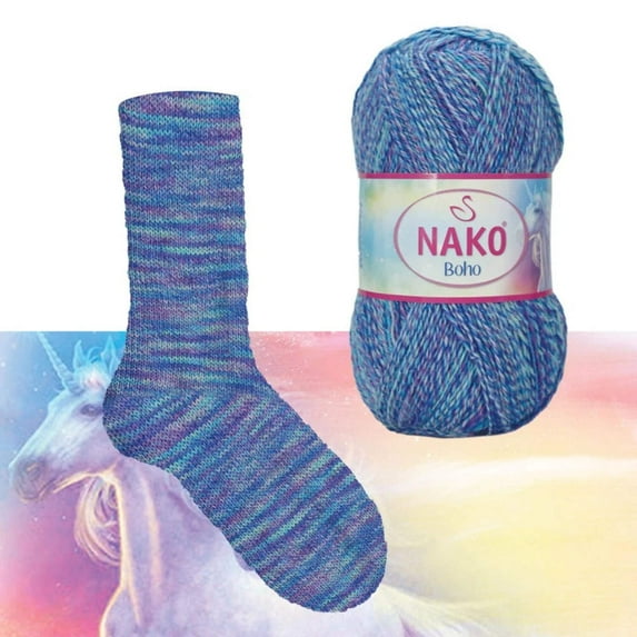 Nako Boho Desen Socks Yarn