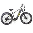 thumbnail image 1 of Nakto F6 26" Fat Tire Electric Bicycle 750w Powerful Motor 48v 26Ah Li-Ion Extended Range Battery Fat Tire Mountain Electric Bike for Adults - Black, 1 of 17