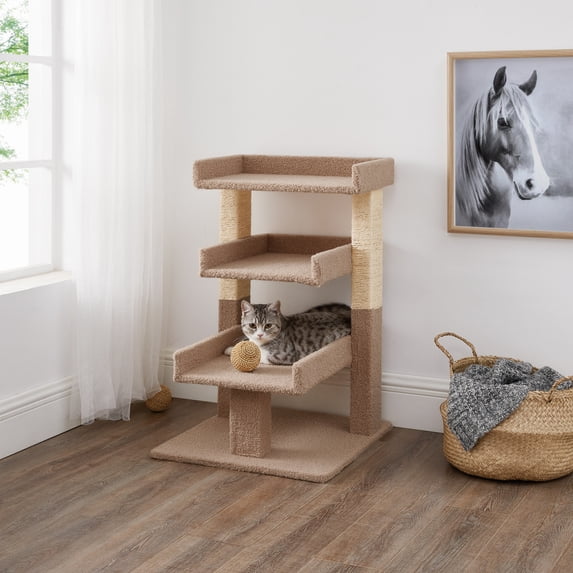 Nala Cat Tower-Color:Beige