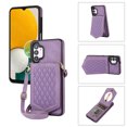 thumbnail image 1 of Nalacover Back Mirror Flip Case for Samsung A13 4G, Wallet Case Crossbody PU Leather with Card Holder Kickstand Phone Case Detachable Shoulder Strap Handbag for Samsung Galaxy A13 4G, Purple, 1 of 13