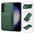 thumbnail image 1 of Nalacover Case Compatible with Samsung A13 5G, Wallet Case with Hidden Card Holder, withKickstand Card Slots Classic PU Cowhide Leather Cover for Men Women Girls for Samsung Galaxy A13 5G, Green, 1 of 10