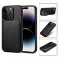 thumbnail image 1 of Nalacover Case Compatible with iPhone 11 Pro, Wallet Case with Hidden Card Holder, withKickstand Card Slots Classic PU Cowhide Leather Cover for Men Women Girls For iPhone 11 Pro, Black, 1 of 10