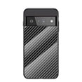 thumbnail image 1 of Nalacover Case for Google Pixel 7 Pro Carbon Fiber Texture Tempered Glass Cover, Slim Thin Fit Soft Silicone Rugged Back Shockproof Anti-Scratches Anti-Fingerprints Case for Google Pixel 7 Pro, Black, 1 of 10