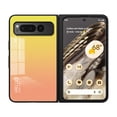 thumbnail image 1 of Nalacover Case for Google Pixel Fold Gradient Colored Tempered Glass Cover, Micro-Frosted Frame Shockproof Anti-Scratches Lens Protection Folding Case for Google Pixel Fold, Yellow, 1 of 7