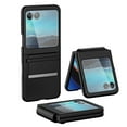 thumbnail image 1 of Nalacover Case for Motorola Razr 40 Ultra Skin-Friendly Soft Hinge Protection Cover, Plain Full Coverage Shockproof Non-Slip Lens Protection Slim Lightweight Case for Motorola Razr 40 Ultra,Black, 1 of 6
