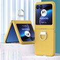 thumbnail image 1 of Nalacover Case for Motorola Razr 40 Ultra Slim Case with Ring, Hard PC & Comfortable Skin Feel, Anti-Drop Non-Slip Full Protection Phone Case Designed for Motorola Razr 40 Ultra, Yellow, 1 of 7