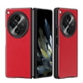 thumbnail image 1 of Nalacover Case for OnePlus Open/OPPO Find N3, Lychee Pattern Classic PU Leather + TPU Military Grade Shockproof Cover, Camera Lens Protection All-Inclusive Foldable Case for OnePlus Open, Red, 1 of 6