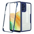 thumbnail image 1 of Nalacover Case for Samsung Galaxy A23 5G Clear Phone Case with Built-in Screen Protector, Dual-Layers Acrylic + TPU Shockproof Non-Yellowing Lens Protection Cover, Blue, 1 of 9