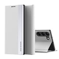 thumbnail image 1 of Nalacover Case for Samsung Galaxy A24 4G, Luxury PU Leather Flip Folio Cover with Bracket Kickstand Magnetic Adsorption Full Body Lens Protection Shockproof Case, White, 1 of 6