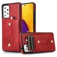 thumbnail image 1 of Nalacover Case for Samsung Galaxy A53 5G Wallet Case Hidden Card Slots Holder, Premium PU Leather Loop Finger Strap TPU Shockproof Lens Protection Cover for Samsung Galaxy A53 5G, Red, 1 of 7
