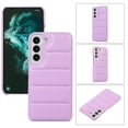 thumbnail image 1 of Nalacover Case for Samsung Galaxy S23 Plus, Luxury 3D Down Jacket Fashion Classic PU Leather Rugged PC Shockproof Anti-Scratches Cute Candy Color Cover for Samsung Galaxy S23 Plus,Purple, 1 of 6