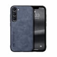 thumbnail image 1 of Nalacover Case for Samsung Galaxy S23, Premium Silky Feel PU Leather Slim Lightweight Soft TPU Anti-Scratches Cover with Magnetic Car Mount Case for Samsung Galaxy S23,Blue, 1 of 7