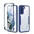 thumbnail image 1 of Nalacover Case for Samsung Galaxy S24 Clear Phone Case with Built-in Screen Protector, Dual-Layers Acrylic + TPU Shockproof Non-Yellowing Lens Protection Cover, Blue, 1 of 9