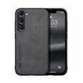thumbnail image 1 of Premium Skin-Feel PU Leather Case for Samsung Galaxy S24, Ultra Slim and Lightweight Case with Support Car Mount Use, Scratch Resistant Shockproof Cover for Samsung Galaxy S24, Darkgray, 1 of 7