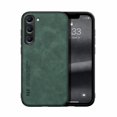 thumbnail image 1 of Nalacover Case for Samsung Galaxy S24 Plus, Compatible with Magnetic Car Mount, Premium Skin-Feel PU Leather Slim Lightweight Scratches Resistant Shockproof Cover for Galaxy S24 Plus, Green, 1 of 7