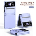 thumbnail image 1 of Nalacover Case for Samsung Galaxy Z Flip4 Skin-Friendly Soft Hinge Protection Cover, Plain Full Coverage Shockproof Non-Slip Lens Protection Slim Lightweight Case for Samsung Galaxy Z Flip4,Purple, 1 of 9
