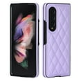 thumbnail image 1 of Nalacover Case for Samsung Galaxy Z Fold 3, Slim Women Premium Luxury Elegent Protective Slim PU Leather Shockproof Anti-Scratch Back Phone Cover For Samsung Z Fold 3, Purple, 1 of 9