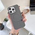 thumbnail image 1 of Nalacover Case for iPhone 13 Pro Max, Woven Texture Elastic Magnetic Adsorption Phone Cover Compatible with MagSafe Wireless Charging, Slim Lightweight Non-Slip Shockproof Case, Gray, 1 of 8