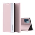 thumbnail image 1 of Nalacover Case for iPhone 14 Plus, Luxury PU Leather Flip Folio Cover with Bracket Kickstand Magnetic Adsorption Full Body Lens Protection Shockproof Case for iPhone 14 Plus, Pink, 1 of 9