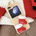 thumbnail image 1 of Nalacover Christmas Case for Samsung Galaxy Z Flip5, Cute Cartoon Merry Christmas Tree Soft Plush Fluffy Warm Phone Case for Samsung Galaxy Z Flip5, Shockproof Non-Slip Lens Protection Cover - Brown, 1 of 7
