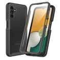 thumbnail image 1 of Nalacover Clear Case for Samsung Galaxy A13 5G, Dual-Layers Transparent Hybrid Rugged PC Soft Silicone Shockproof Case with Heavy Duty Screen Protector Military Grade Lens Protection Cover,Black, 1 of 4