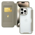 thumbnail image 1 of Nalacover Clear Case for iPhone 14 Pro, Flip Wallet Case with Credit Card Holder RFID Blocking, Hybrid Shockproof Slim Magnetic Suction Protection Phone Cover for iPhone 14 Pro - Khaki, 1 of 6