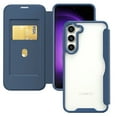 thumbnail image 1 of Nalacover Clear Phone Case for Samsung Galaxy S23 Wallet Case [RFID Blocking] Folio Flip PU Leather Card Slots Phone Cover Protective Magnetic Case for Samsung Galaxy S23 - Blue, 1 of 5