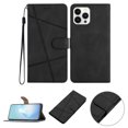 thumbnail image 1 of Nalacover Deisgned for iPhone 14 Pro Max,Magnetic Folio Wrist Strap Flip Kickstand Premium PU Leather Wallet Case Cash Card Slots Holder Protective Case For iPhone 14 Pro Max, black, 1 of 10