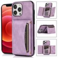 thumbnail image 1 of Nalacover Designed for Apple iPhone 15 Pro Max Wallet Case with Credit Card Holder - Purse Premium PU Leather Flip Kickstand Shockproof Scratch Resistant Phone Case for iPhone 15 Pro Max - Purple, 1 of 6
