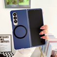 thumbnail image 1 of Nalacover Folding Case for Samsung Galaxy Z Fold 4, Skin-Friendly Rugged PC Shockproof Non-Slip Magnetic Cover Compatible with MagSafe Wireless Charging Slim Lightweight Case,Blue, 1 of 7