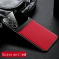 thumbnail image 1 of Nalacover for Galaxy S22 Plus Case Premium Leather Luxury PU Non-Slip Grip Defender Bumper [ with Screen Protector] Shockproof Full Body Cover Phone Cases For Samsung Galaxy S22 Plus - Red, 1 of 12