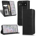 thumbnail image 1 of Nalacover for Google Pixel 6 Pro 6.7 inch Wallet Case,Luxury 360 Protection PU Leather Anti-Scratch Hidden Magnetic Closure Flip Folio Kickstand Credit Card Slots Shockproof Phone Cover,Black, 1 of 7
