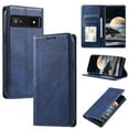 thumbnail image 1 of Nalacover for Google Pixel 7a Wallet Case, Vintage PU Leather Book Folding Folio Case with Credit Card Slots Hidden Magnetic Closure Flip Kickstand Shockproof Slim Phone Case,Blue, 1 of 8