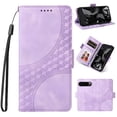thumbnail image 1 of Nalacover for Google Pixel 9 Pro XL Wallet Case Premium Pattern PU Leather Flip Purse Cover with Card Holder Magnetic Closure Shockproof Protective Phone Case with Wrist Strap & Flip Stand, Purple, 1 of 10