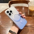 thumbnail image 1 of Nalacover Gradient Frosted Case for iPhone 14 Pro Max, Rugged PC + TPU Hybrid Translucent Magnetic Slim Cover Compatible with MagSafe Wireless Charging Case for iPhone 14 Pro Max,Blue, 1 of 9