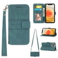 thumbnail image 1 of Nalacover Luxury Wallet Case for iPhone 14 Pro Max, PU Leather Detachable Shoulder Strap Lanyard Crossbody+Wrist Strap Handbag Flip Cover with Card Slots Magnetic Kickstand Shockproof Case,Darkgreen, 1 of 10