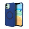 thumbnail image 1 of Nalacover Magnetic Case for iPhone 11, Slim Eye Design Lens Protection Soft Silicone Shockproof Cover Compatible with MagSafe Wireless Charging Car Mount Case for iPhone 11,Blue, 1 of 7