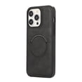 thumbnail image 1 of Nalacover Magnetic Case for iPhone 13 Pro Max Premium PU Leather Case Compatible with MagSafe, Shockproof Full Body Protective Cover Slim Phone Case for Men and Women, Black, 1 of 6