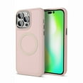 thumbnail image 1 of Nalacover Magnetic Case for iPhone 13 Pro Max, Slim Eye Design Lens Protection Soft Silicone Shockproof Cover Compatible with MagSafe Wireless Charging Car Mount Case for iPhone 13 Pro Max,Pink, 1 of 7