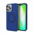 thumbnail image 1 of Nalacover Magnetic Case for iPhone 13 Pro Max, Slim Eye Design Lens Protection Soft Silicone Shockproof Cover Compatible with MagSafe Wireless Charging Car Mount Case for iPhone 13 Pro Max,Blue, 1 of 7