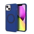 thumbnail image 1 of Nalacover Magnetic Case for iPhone 13, Slim Eye Design Lens Protection Soft Silicone Shockproof Cover Compatible with MagSafe Wireless Charging Car Mount Case for iPhone 13,Blue, 1 of 7