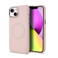 thumbnail image 1 of Nalacover Magnetic Case for iPhone 13, Slim Eye Design Lens Protection Soft Silicone Shockproof Cover Compatible with MagSafe Wireless Charging Car Mount Case for iPhone 13,Pink, 1 of 7